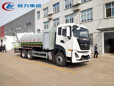 國(guó)六16方東風(fēng)天龍后雙橋抑塵車(chē)60-120米