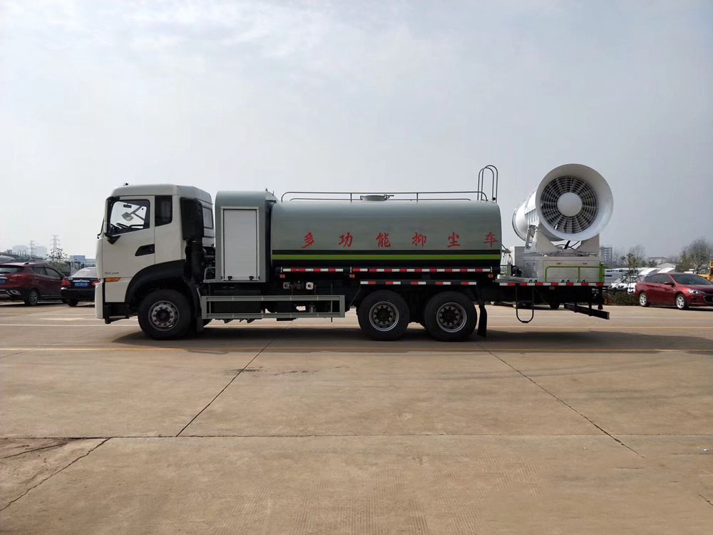 國(guó)六16方東風(fēng)天龍后雙橋抑塵車(chē)60-120米