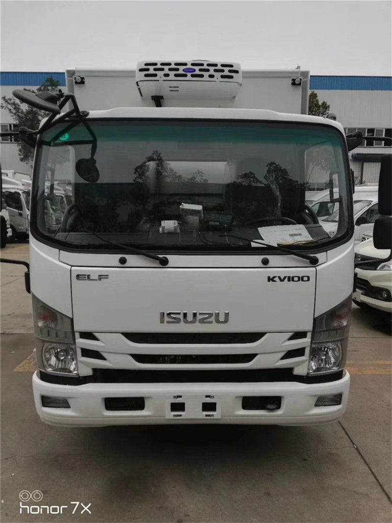 國六慶鈴五十鈴KV100藍牌冷藏車