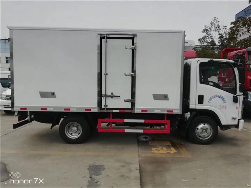 國六慶鈴五十鈴KV100藍牌冷藏車